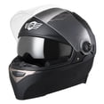 thumbnail image 1 of AHR RUN-F1 DOT Motorcycle Full Face Helmet Dual Visors Sun Shield Lightweight ABS Street Bike Touring Sports, 1 of 11