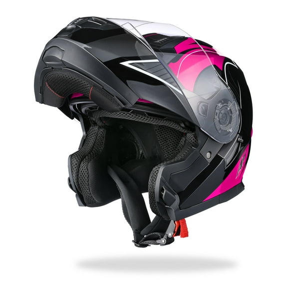 AHR RUN-M3 Modular Flip Up Helmet Full Face Dual Visor DOT Motorcycle Bike S