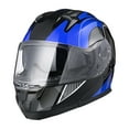 thumbnail image 1 of AHR RUN-M3 Modular Flip Up Helmet Full Face Dual Visor DOT Motorcycle Bike S, 1 of 9