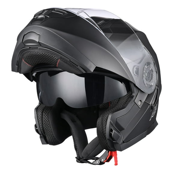 AHR RUN-M3 Modular Flip Up Helmet Full Face Dual Visor DOT Motorcycle Bike XXL