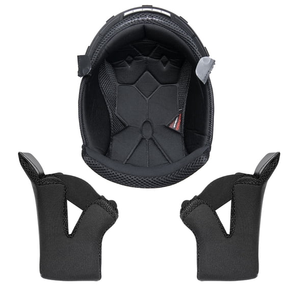 AHR Replacement Top Liner and Cheek Pads Kit for Run-F Size L