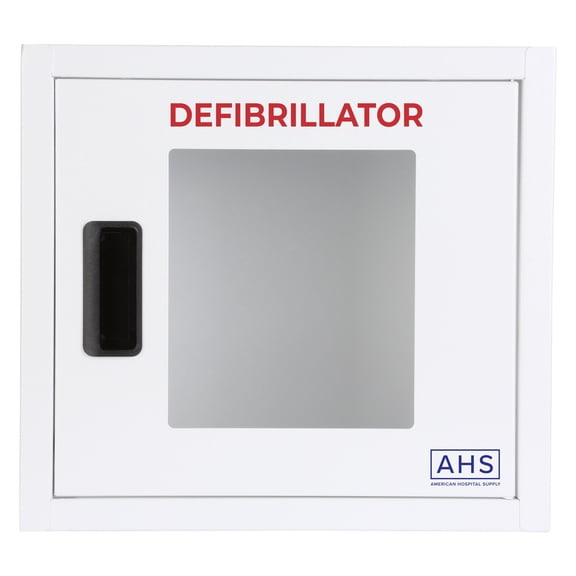 American Hospital Supply Wall Mounted AED Storage Cabinet for Emergency Safety