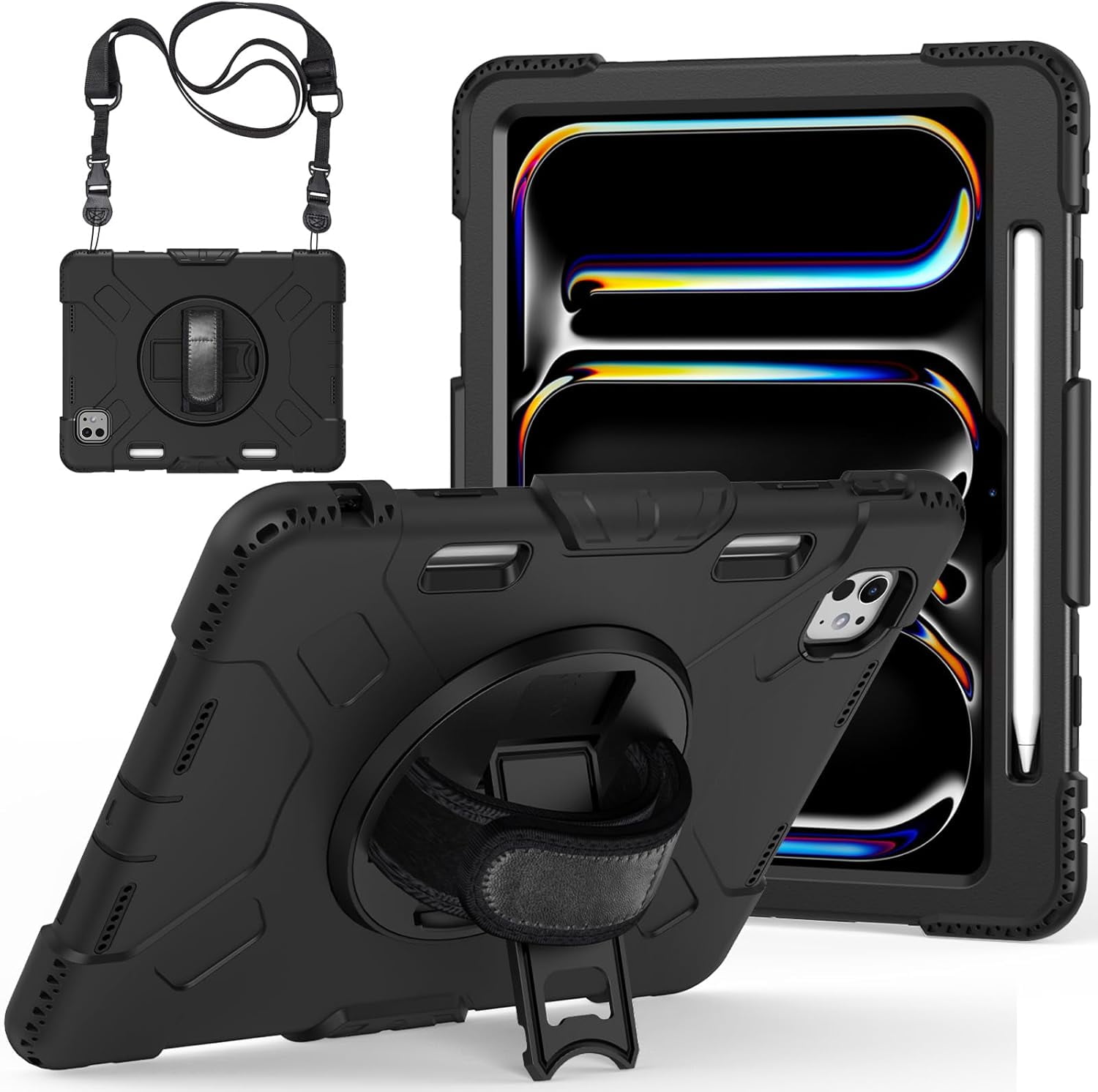 AHSJNP Case for iPad Pro 11inch (M4, 2025, 5th Gen), Upgraded