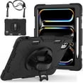 AHSJNP Case for iPad Pro 11inch (M4, 2024, 5th Gen), Upgraded