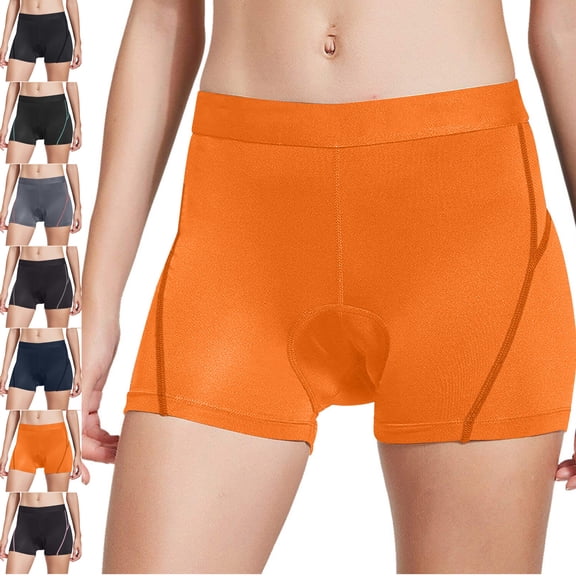 AHTJRT Cycling Underwear for Women Ergonomic Design 4d Padded Biker Shorts Stretch High Waisted Breathable Lightweight Workout Athletic Undershorts Dark Gray M
