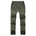 thumbnail image 1 of AHTJRT Kids Snow Pants Outdoor Waterproof Lightweight Athletic Cargo Pants with Zipper Pockets Warm Winter Ski Snowborad Pants Green 4-5 Years, 1 of 8