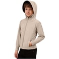 thumbnail image 1 of AHTJRT Kids UPF 50+ Sun Protection Jacket Boys Girls Long Sleeve Zip Up Hoodies with Pockets Cooling Lightweight Jackets for Running Fishing Hiking Khaki 9-10 Years, 1 of 8