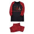 AHTJRT Matching Pjs Christmas for a Big Family Casual Matching Pjs for