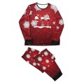 AHTJRT Matching Pjs Christmas for a Big Family Casual Matching Pjs for Family Matching Pjs