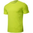 thumbnail image 1 of AHTJRT Men's Big & Tall Short Sleeve Moisture-Wicking Athletic Shirt Green M, 1 of 9