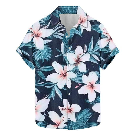 AHTJRT Men's Relaxed Fit Tunic Vintage Surfboard Patterns Laid-Back Picnics Multicolor 2XL