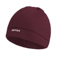 thumbnail image 1 of AHTJRT Skull Caps Beanies for Men Solid Color Thermal Hats Skiing Cycling Cap Lightweight Breathable Helmet Liner Winter Athletic Hats Wine Free Size, 1 of 2