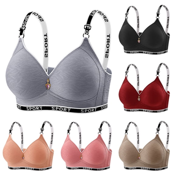 AHTJRT Sports Bra for Women Impact Stretchy Workout Gym Activewear Bras V Neck Racerbacks Cami Bralettes with Adjustable Straps Coffee 42