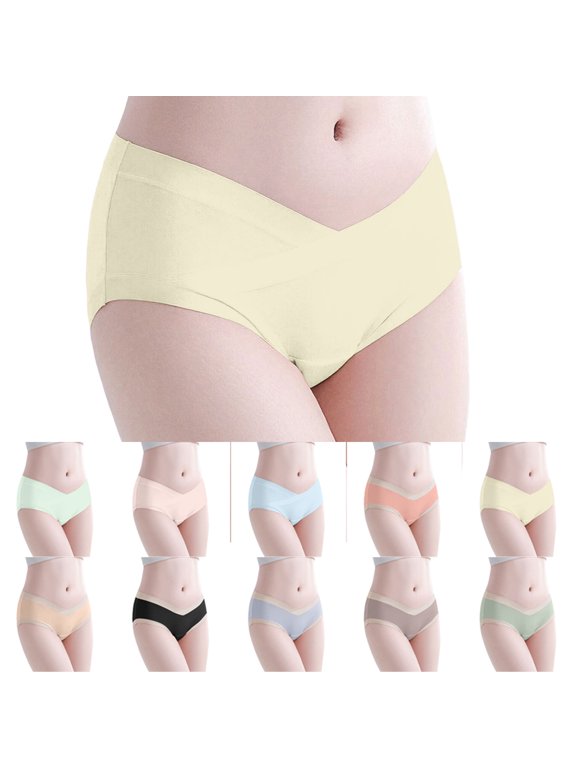 Women's Modal High Waisted Briefs Soft Breathable Lightweight Full Coverage Underwear Pack Moisture Wicking Traceless Hip Lift Hipster Panties