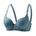 thumbnail image 1 of AHTJRT Women's Underwire Nursing Bras Supportive Full Coverage Padded Bralettes with Adjustable Straps Comfy Breathable Bra for Breastfeeding Light Blue 36, 1 of 3