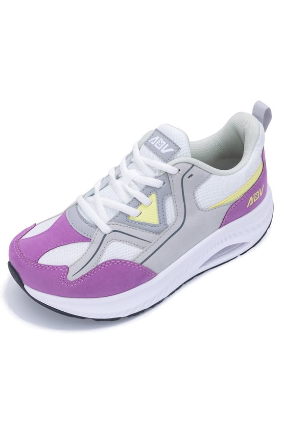 Comfort Breathable Non-Slip Women's Sneakers;Ideal for Work Walking Gym Travel Sports (US5.5-11)