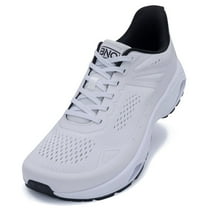 AHUSIR Mens Running Shoes Wide Toe Box Athletic Tennis Sneakers Arch Support Orthotic Walking Shoes Width Fashion Sneaker Gym Workout Casual for Foot Pain Relief, Size 8-13