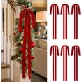 thumbnail image 1 of AHeartcove Burgundy Long Velvet Bows Ornaments for Christmas TreeToppers Bows for Home Wreath Wall Holiday Birthday Wedding Engagement Party Decor (15 * 24 inch, 6 Pieces), 1 of 17