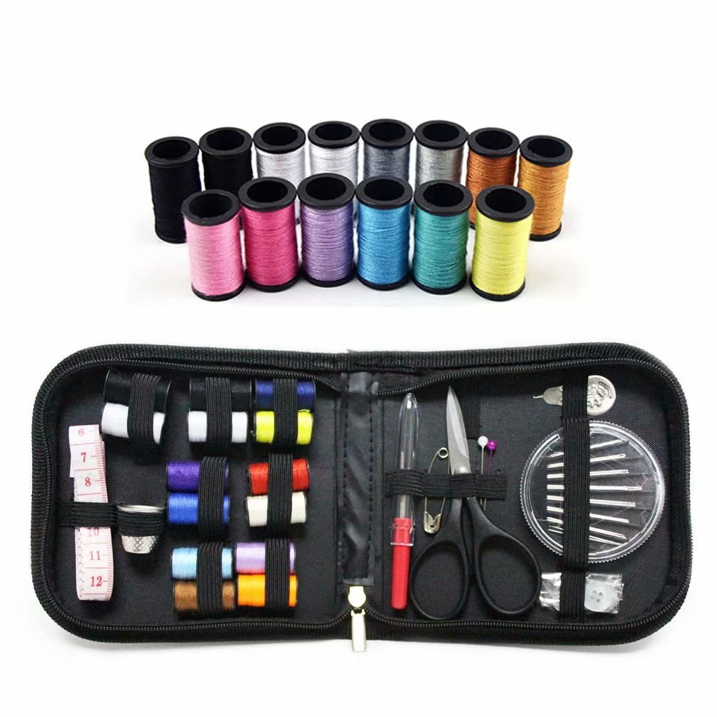 130pcs sewing accessories with DIY premium sewing accessories, suitable for  adults, beginners, travel and emergency situations. Equipped with 24
