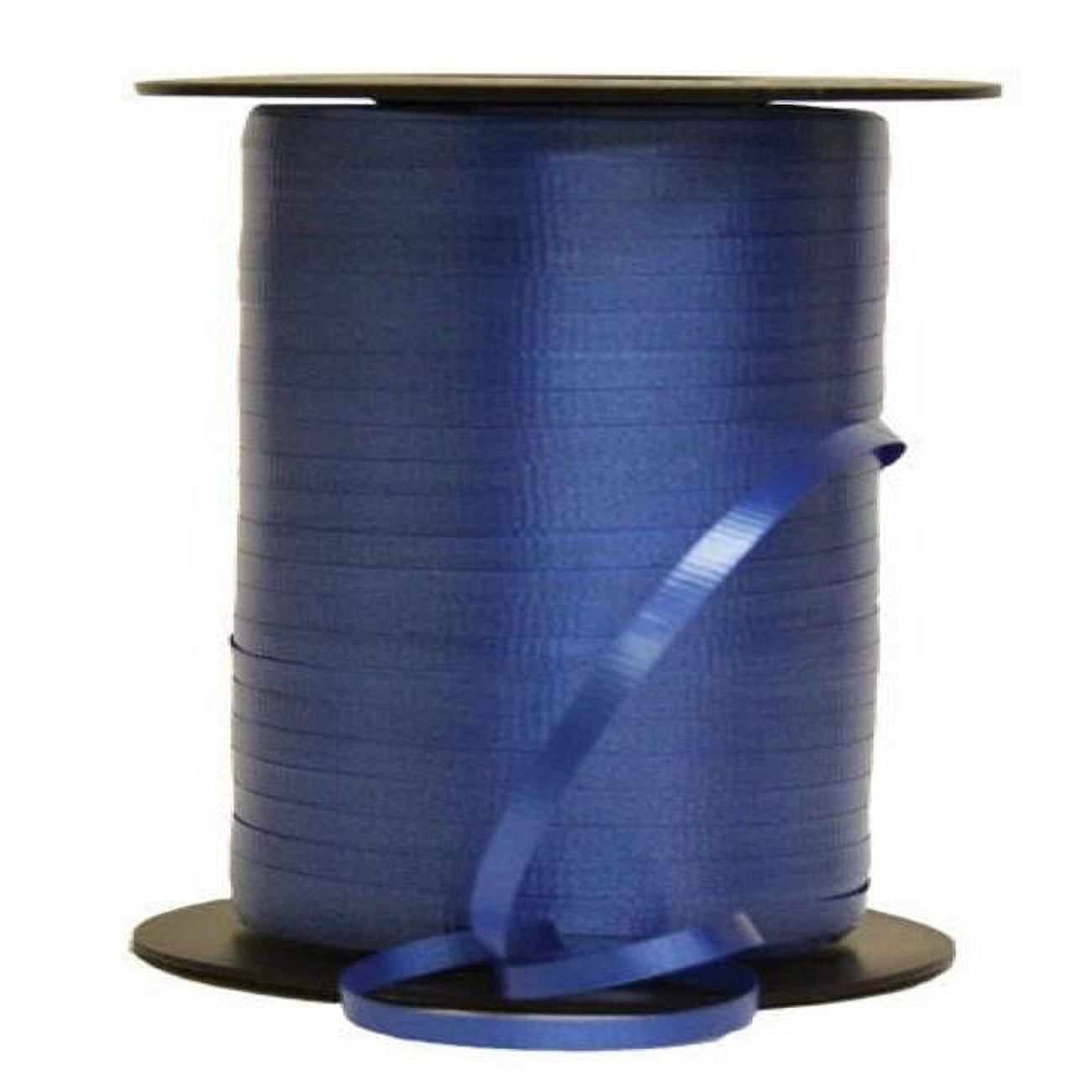 AI-12-Q04 0.18 in. x 500 Yards Royal Blue Curling Ribbon - Set of 4