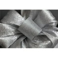thumbnail image 1 of AI-184320-Q01 0.63 in. x 25 Yards Metallic Silver Fantasy Ribbon, 1 of 1