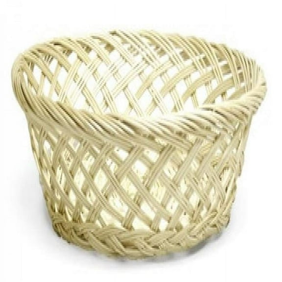 AI-5053-Q12 Open Weave Willow Basket, Beige - Set of 12
