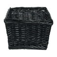 thumbnail image 1 of AI-5170DT-Q04 Dark Tone Rectangular Willow Basket, Black - Set of 4, 1 of 2