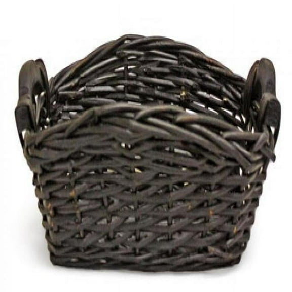 AI-5655DT-Q12 Dark Brown Rectangular Willow Basket - Set of 12