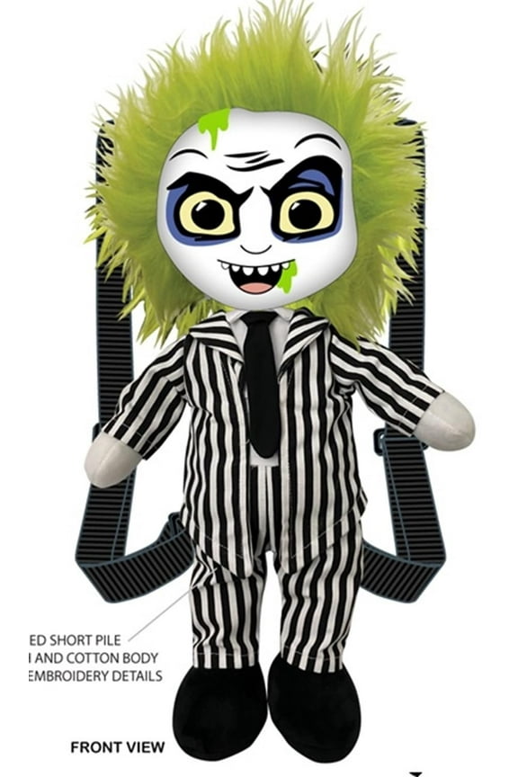 AI ACCESSORY INNOVATIONS Beetlejuice 18" Plush Backpack