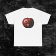 thumbnail image 1 of AI Apple Tongue Out Graphic Tee Silly Genz Brain Rot Apple Artwork Tech Humor Style Unisex Cotton T-Shirt, Sizes S-5XL, 1 of 3