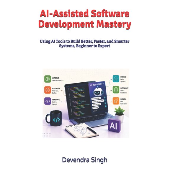 AI-Assisted Software Development Mastery: Using AI Tools to Build Better, Faster, and Smarter Systems, Beginner to Exper, (Paperback)
