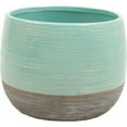 thumbnail image 1 of AI-CE10NAQ-Q06 Aqua & Gray Planter - Set of 6, 1 of 1