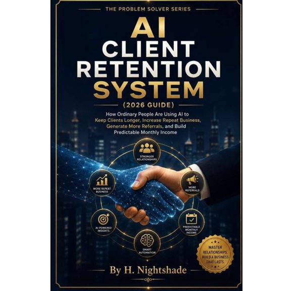 AI CLIENT RETENTION SYSTEM (2026 Guide): How Ordinary People Are Using AI to Keep Clients Longer, Increase Repeat Busine, (Paperback)