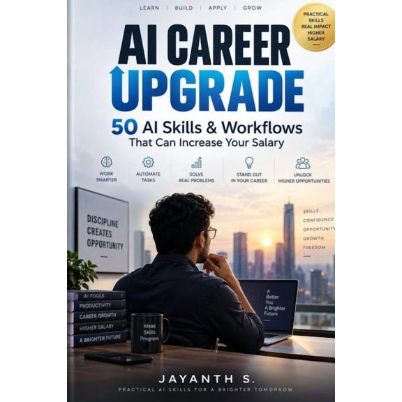 AI Career Upgrade: 50 AI Skills & Workflows That Can Increase Your Salary, (Paperback)