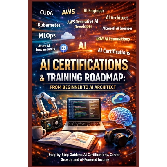 AI Certifications & Training Roadmap From Beginner to AI Architect: Step-by-Step Guide to AI Certifications, Career , (Paperback)