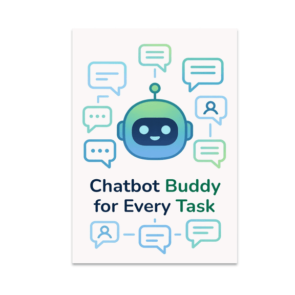 AI Chatbot Wall Decor - Chatbot Users - 13x19 Poster Print
