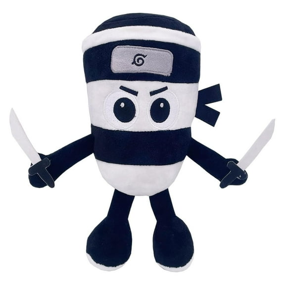 AI-Crafted,Animals Plush Italian Brainrot,Stuffed Animals Evolution Plush Pillow Toy for Room Decor for Game Fans (9.8inch Cappuccino Assassino White)