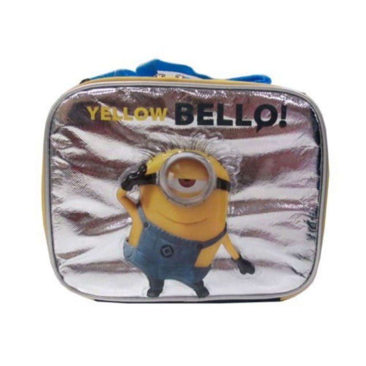 Licensed Despicable Me Minions Insulated Kids Lunch box Bag Food container  Pail
