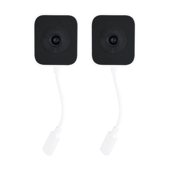 HaloWatch WindowEye AI WiFi Window Security Camera 2-Pack No-Drill Magnetic Mount, Night Vision, Motion Detection & Audio