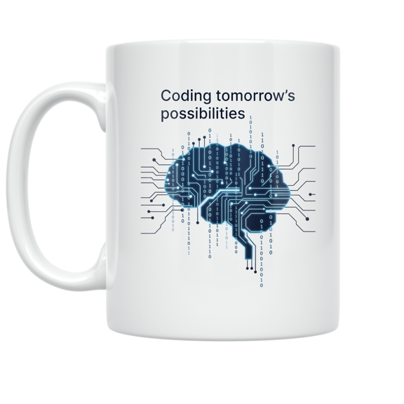 AI Engineer Design - Tech Enthusiast - 11 oz Ceramic Coffee Mug