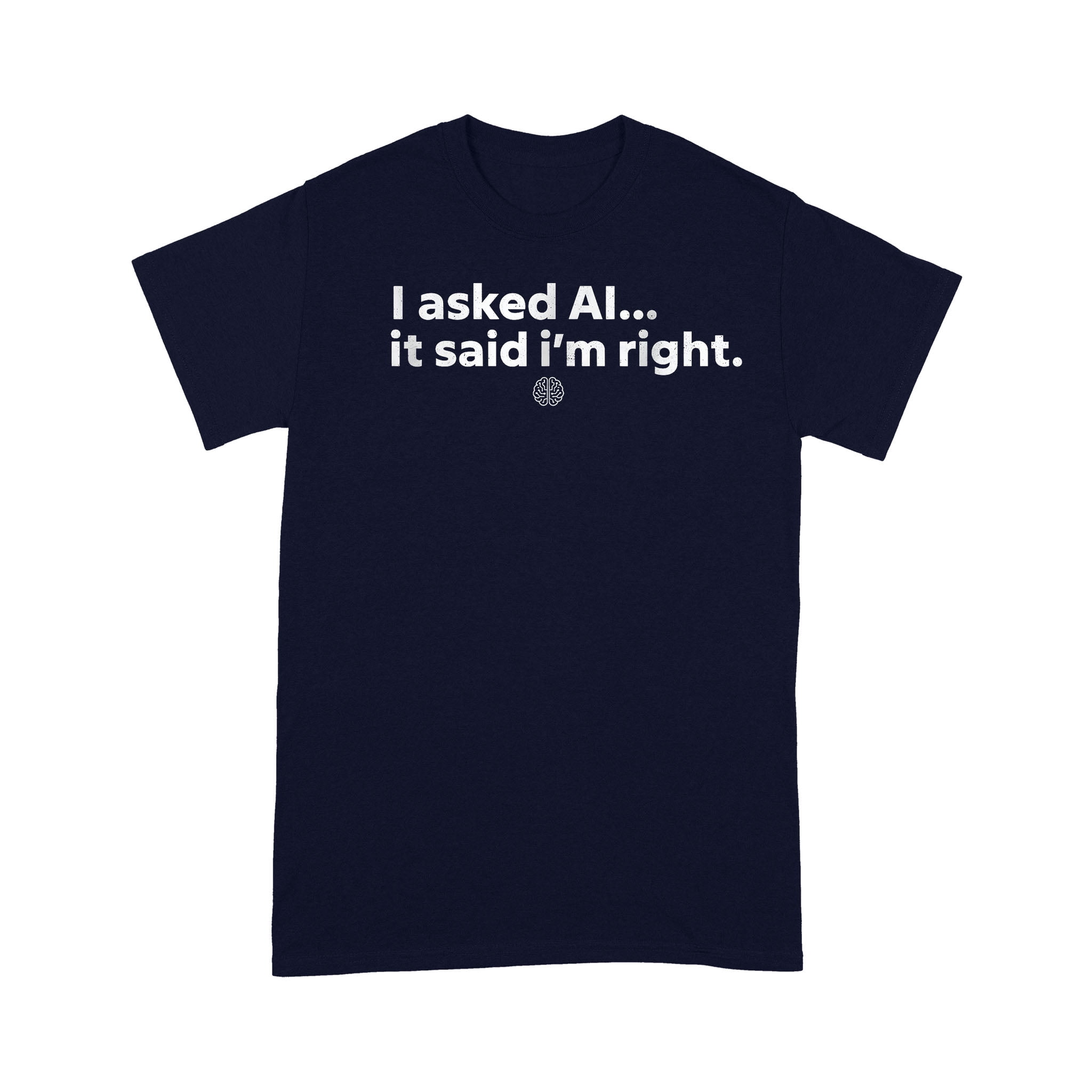 AI Enthusiast Artificial Intelligence Sarcastic Tech Humor T-Shirt ...