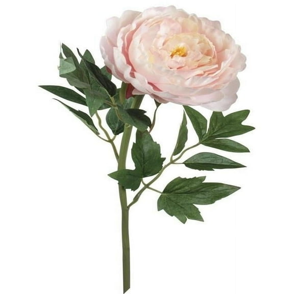AI-FL3951PNK-Q02 Pink Peony Garden Stem Artificial Flower - Set of 2