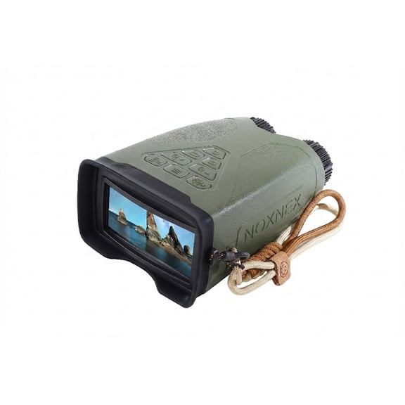 AI Full-Color Night Vision Binoculars, 2K HD Digital Telescope for Total Darkness 500m, 3.5" Large Screen, 10000mAh Battery, 8x Digital Zoom, IP65 Waterproof for Hunting, Security & Camping