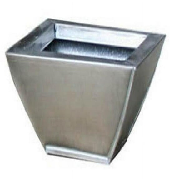 AI-GA2240TI-Q12 Titanium Square Metal Planter - Set of 12