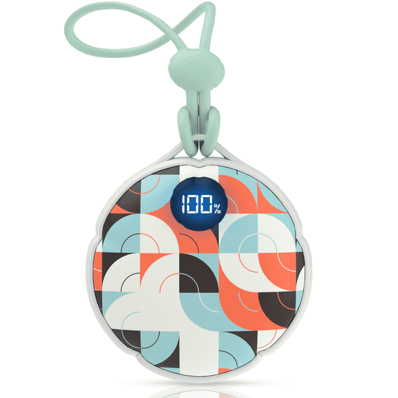 Hand Warmers Rechargeable, Hangable Electric Hand Warmer w/ 4000mAh Last 10 Hours, 3-Level Heat, Gift for Outdoors Camping Hiking Skiing & Christmas