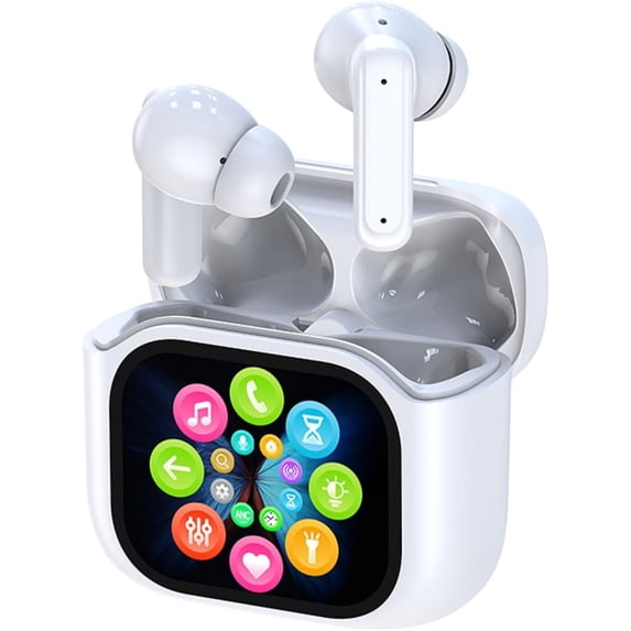 AI Headphones Language Translator Translation Translating Earbuds Real Time for iPhone Android Earpiece Ear Buds Spanish Translator Device AI Earbuds Translate Earphones audífonos traductores