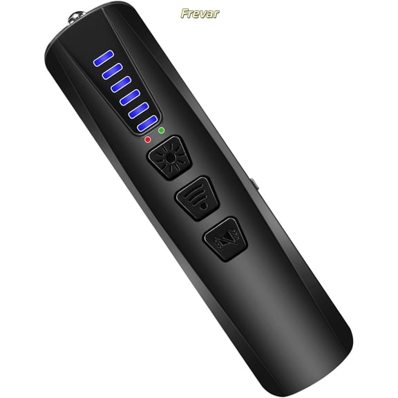 AI Hidden Camera Detector, Anti-Spy Camera Finder RF Signal & WiFi Scanner Hidden Devices Detector for GPS Trackers, 4 Modes for Hotel, Bathroom, Office, Car Travel Security, Black
