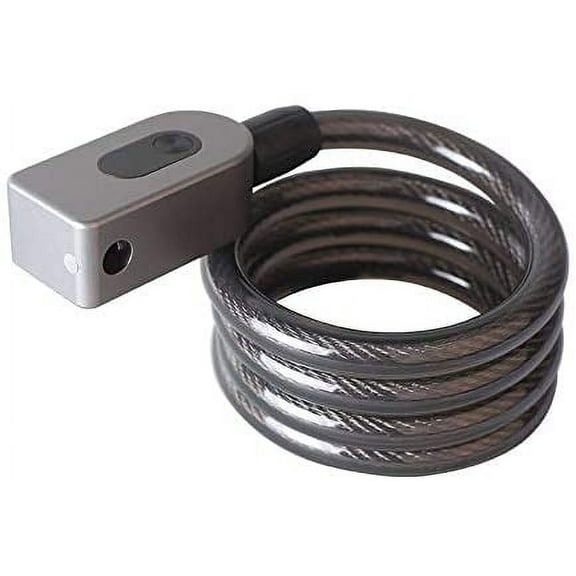 AI Home Tech Fingerprint Anti Theft Keyless Waterproof Cable Bike Lock with USB Charge
