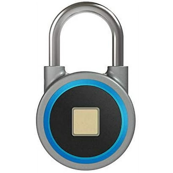 AI Home Tech Keyless Fingerprint Padlock Smart Bluetooth App Controlled Lock for Gym Locker