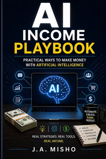 AI Income Playbook: Practical Ways to Make Money with Artificial Intelligence, (Paperback)